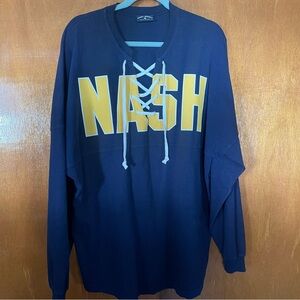 "Nash" Long Sleeve Unisex Shirt